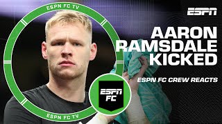 Aaron Ramsdale kicked by Tottenham fan following Arsenal's 2-0 win | ESPN FC