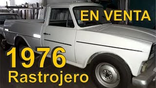 RASTROJERO 1976 EN VENTA un hermoso ejemplar para tu proyecto de viaje