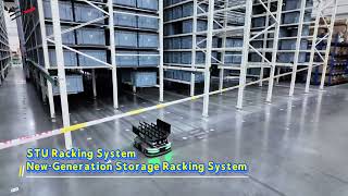 ✨ Introducing STU Intelligent Tote Robot System #Everunion #skytransferunit #CTUracking