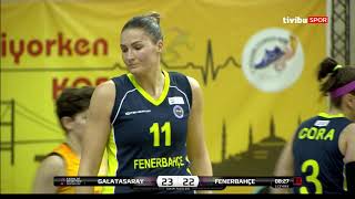 Maç Özeti:Galatasaray -  Fenerbahçe  KBSL Play Off Yarı Final 3.Maç