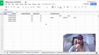 Snapshot data on a trigger in Sheets using Apps Script
