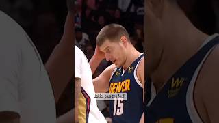 Nikola Jokic through the defense vs Pelicans | NBA highlights #shorts