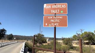 Here at the San Andreas fault near Parkfield, California
