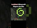 luckiest minecraft players be like shorts minecraftlaughs minecraftmeme hindigameplay funny