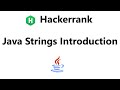 #12 Java Strings Introduction hackerrank Solution - Java | Hackerrank Java
