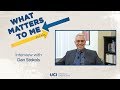 What Matters to Me and Why - Interview with Dan Stokols