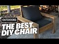 How I Built the BEST DIY Outdoor Chair - Sturdy & Stylish