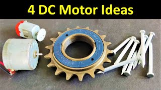4 Innovative DC Motor Projects  (2021)