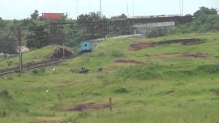 12071 CSTM Aurangabad Jan shatabdi firing out of the bush