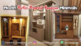 Inspirasi Lemari Partisi Penyekat Ruangan Minimalis... #partisiruangtamu #penyekatruangan