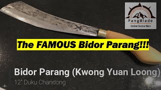 The Famous Bidor Parang - A in-depth look at The Duku Chandong Parang