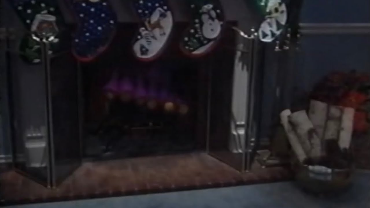 Barney's Stuck On The Chimney!!! - YouTube