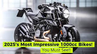 2025's The 20 Most Impressive 1000cc Bikes