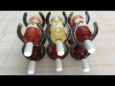 How to build a Horseshoe Wine Rack How to build a Horseshoe Wine Rack