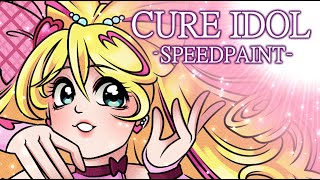 💖✨ Cure Idol SPEEDPAINT (You And Idol Precure)