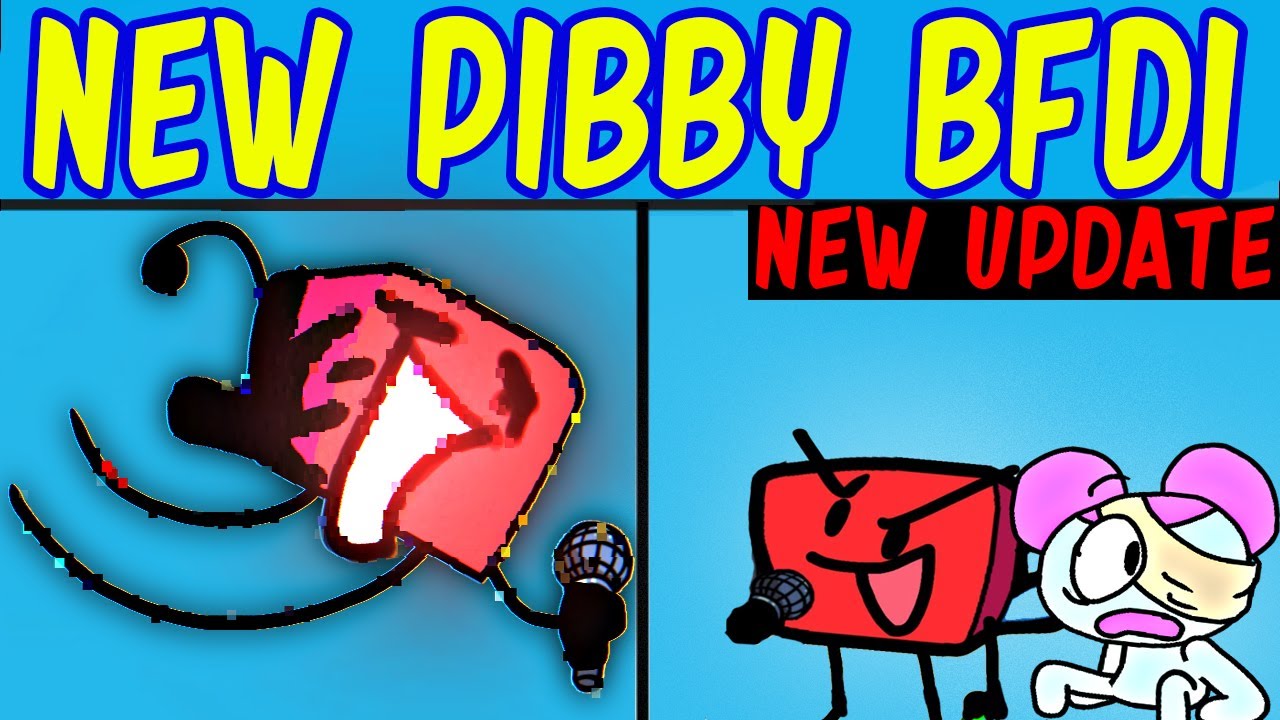 Friday Night Funkin' New VS Pibby Stapy - Corrupted BFDI Unused Sprite ...