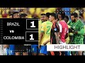 BRAZIL  VS  COLOMBIA  | 1 - 1 | HIGHLIGHT | COPA AMERICA 24.