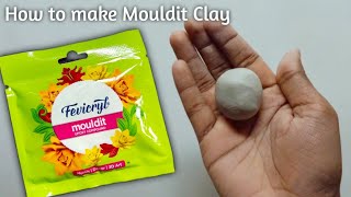 How to make Mouldit Clay / How to prepare Fevicryl Mouldit Clay / How to use Mouldit Clay