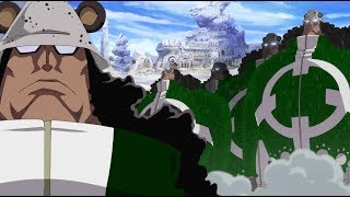 New Admiral Ryokugyu Green Bull Appears Garp Returns One Piece Chapter 905 Review
