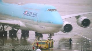 [ FEB 2017 ] 大韓航空747-8i  Korean Air KE691 B747-8i HL7637 takeoff from ICN to TPE