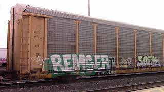 CN 5763 CN 2610 CN 2298 EB through Hobson Yard Sarnia Ontario 4/5/2021