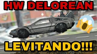 Hotwheel Time Machine Delorean Levitando , Como hacerlo? (Back to the future, Regreso a el futuro)