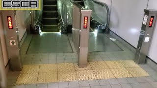 多摩モノレール 立川南駅 S13 エスカレーター 昇り 日立 Tama Monorail Tachikawa-minami station Escalator Hitachi