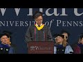 kenneth ye student speaker wharton undergraduate graduation 2018