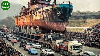 155 Transporting the World's Largest Oversized Trucks and Heavy Machinery | Oversize Truck