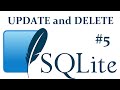 UPDATE and DELETE - SQLite3 with Python 3 part 5
