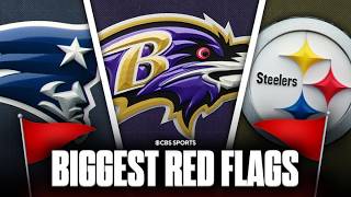 NFL teams with pending red flags: Steelers, Ravens, Patriots | How do they get it fixed?