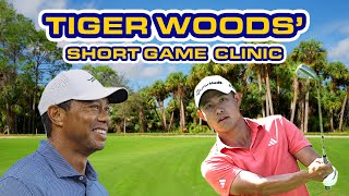 Tiger Woods' Short Game Clinic With Collin Morikawa | TaylorMade Golf