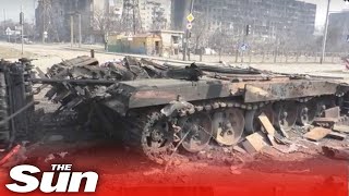 Ukrainian city of Mariupol left in ruins as Russian airstrikes intensify