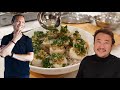 Dad cooks dinner for famous Japanese Chef - Makoto San