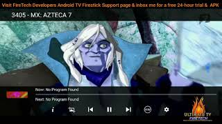 Firetech ultimate TV IPTV service 4 Fire Sticks Android and iPhones tablets laptops PC or ROKU