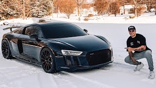 Surprising Myself With My 2nd Twin-Turbo V10 Audi R8! *NEW WINTER BEATER*