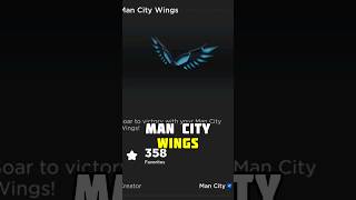 HURRY! How to get Man City Wings on Roblox for FREE! #maksbloxx #roblox #shorts