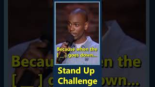Stand Up Challenge: George Carlin vs Dave Chapelle