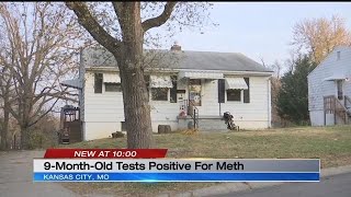 Man charged after his 9-month-old child tests positive for meth