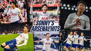 EVERY HEUNG-MIN SON GOAL AGAINST ARSENAL