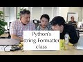 Python standard library: string.Formatter