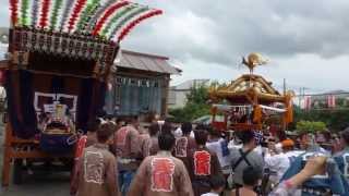 20140823真鍋鹿嶋神社祭礼 神幸行列