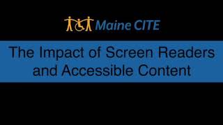 Screen Reader Audio Description Version