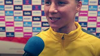 Marina Pikalova will "give the rest of her life to handball" | IHFtv - Japan 2019