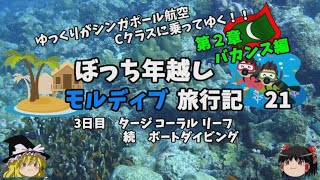 ゆっくり旅行【ファンダイビング】水中撮影方法紹介　モルディブ旅行記21