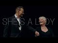 johnny depp + judi dench | she's a lady