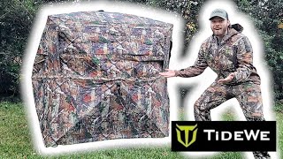 Best Blind For Bowhunting? The Tidwe VisX 270°| See Through