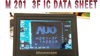 AUO PANEL M201- 3F IC DATA SHEET, PANEL NO M195RTN01 ,THEORETICALLY AND PRACTICALLY UNDERSTANDING.