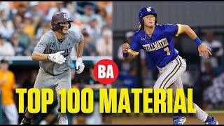 Which MLB Draft Prospects Would Slide Right Into The Top 100?