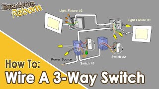 DIY: How To Wire A 3 Way Switch (Multiple Lights) - IN 5 MINUTES!